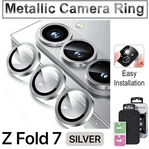 SP Silver Camera Ring Protector for Samsung Galaxy Z Fold 7