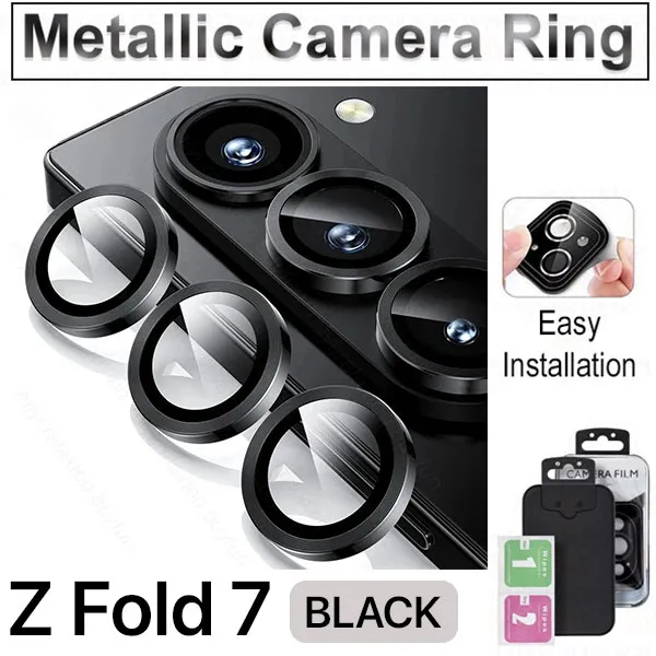 SP Black Camera Ring Protector for Samsung Galaxy Z Fold 7
