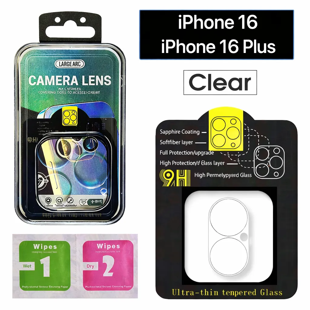 SP Clear Protective CameraLens for Apple iPhone 16 Plus