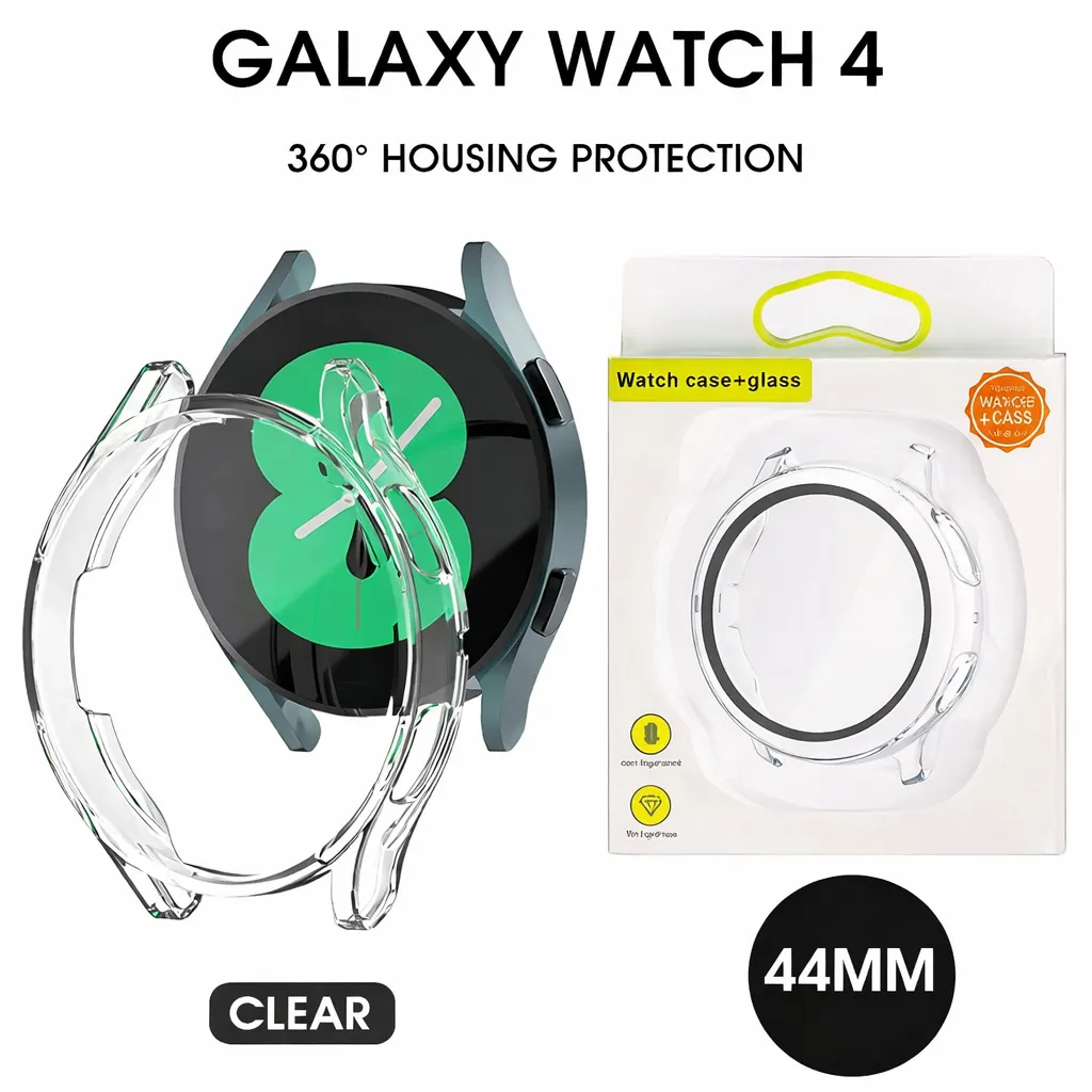 SP Clear 360° Housing for Samsung 44MM Galaxy Watch 4