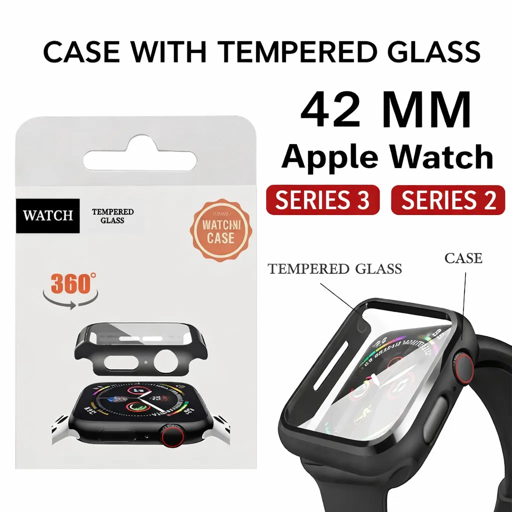 SP Black 360° Housing for Apple 42MM APL Watch