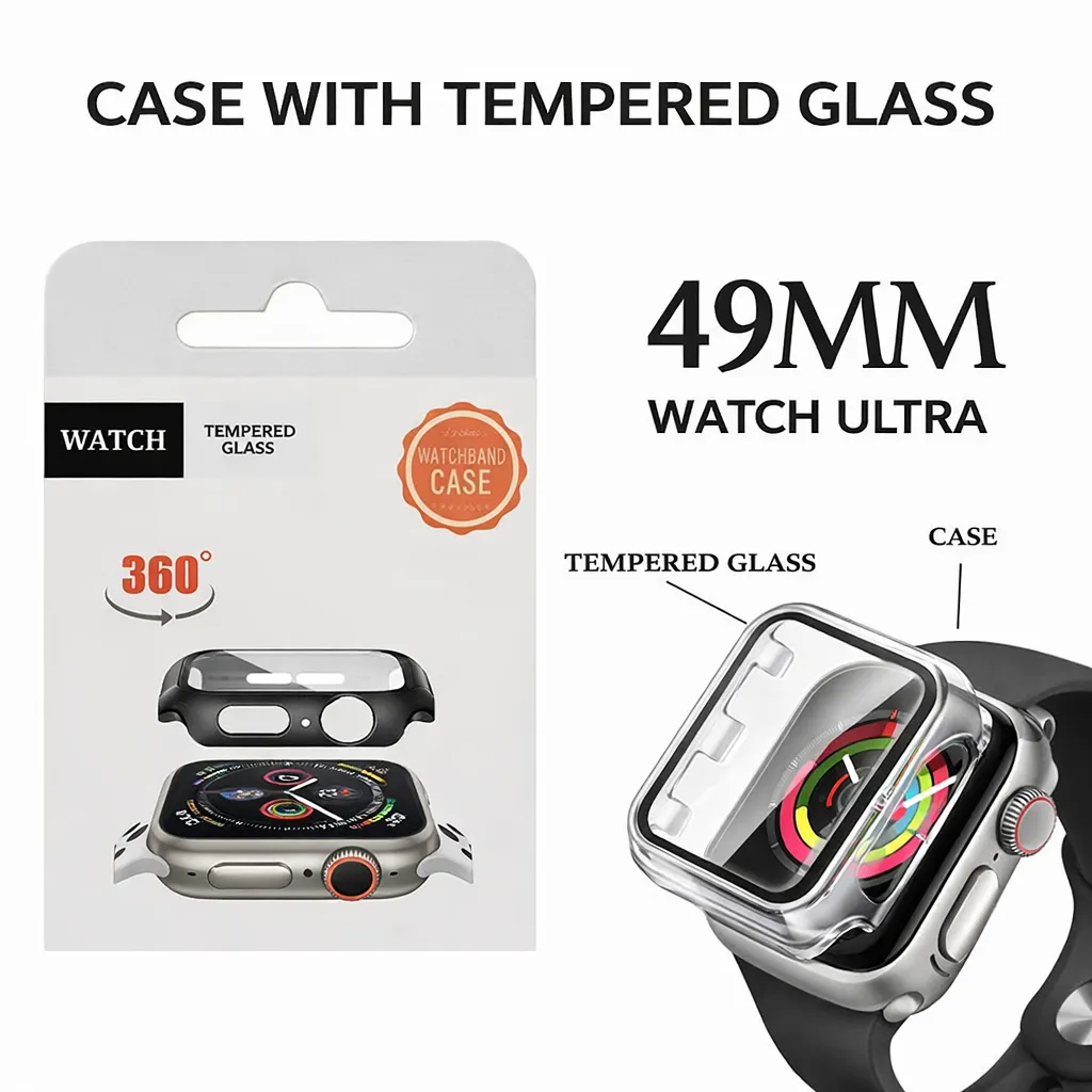 SP Clear 360° Housing for Apple 49MM APL WATCH