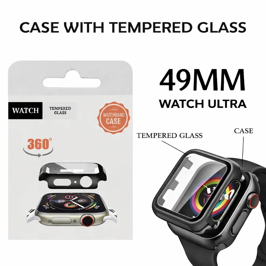 SP Black 360° Housing for Apple 49MM APL WATCH