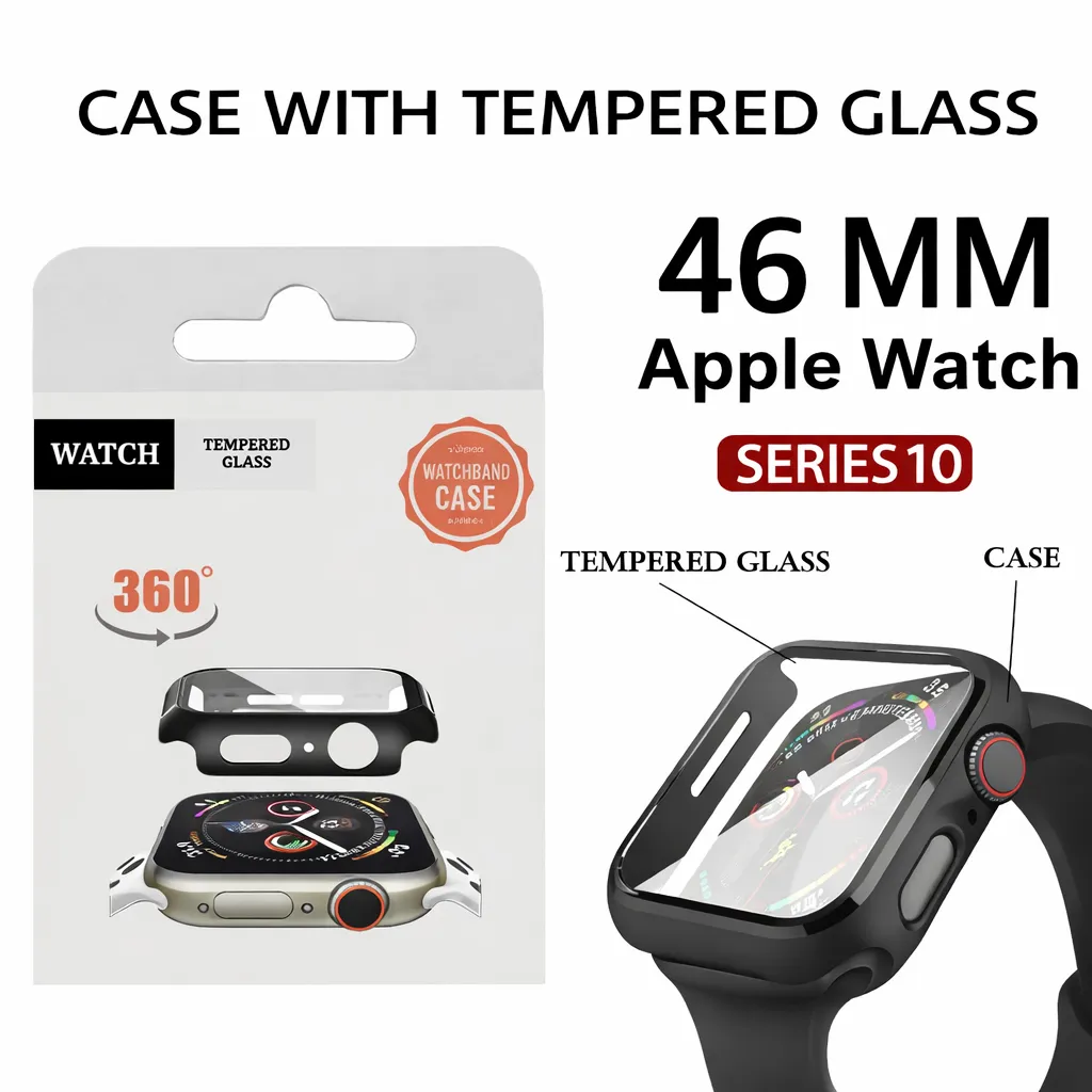 SP Black 360° Housing for Apple 46MM APL WATCH SERIES 10
