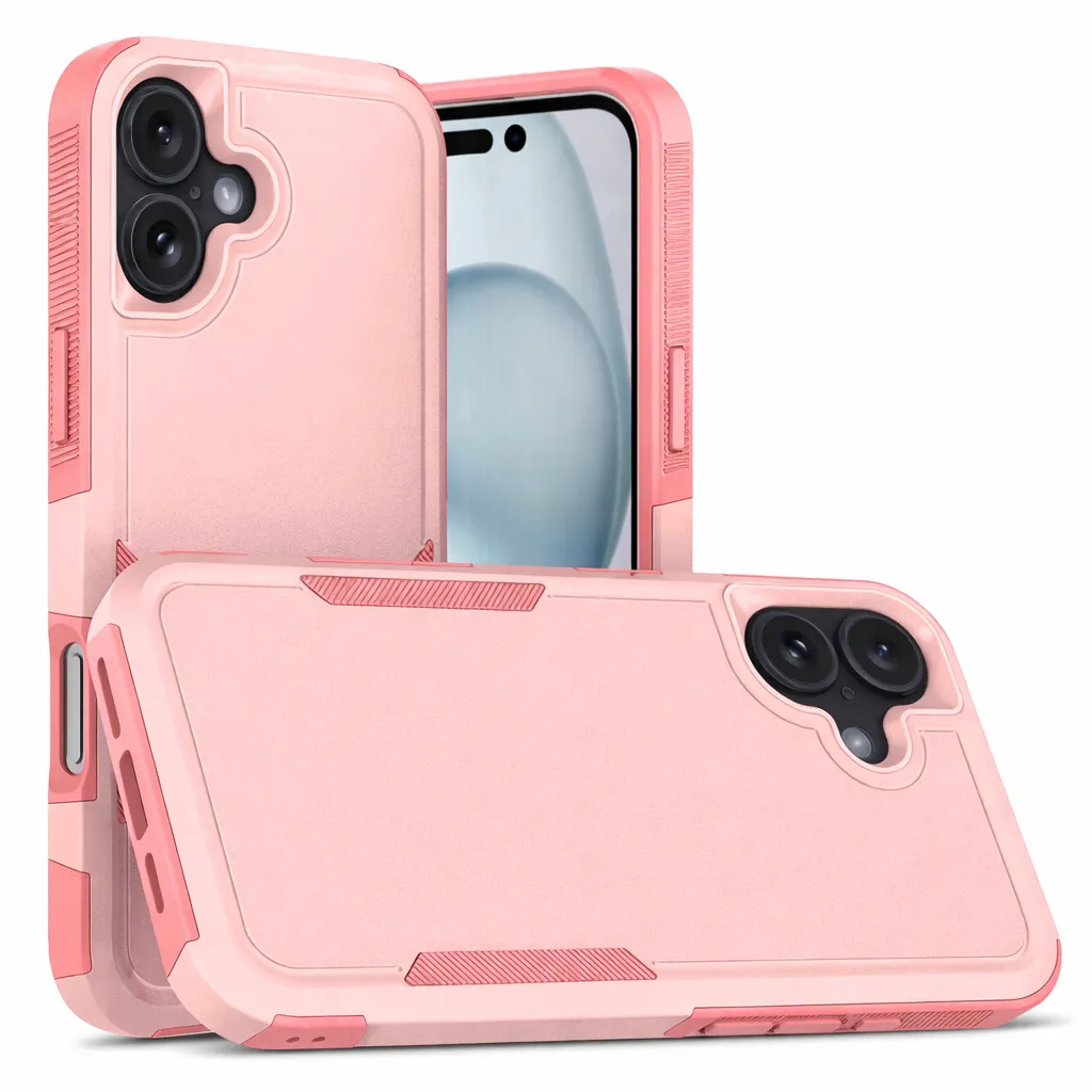 OTCR Pink Comm Lite Case for Apple iPhone 16