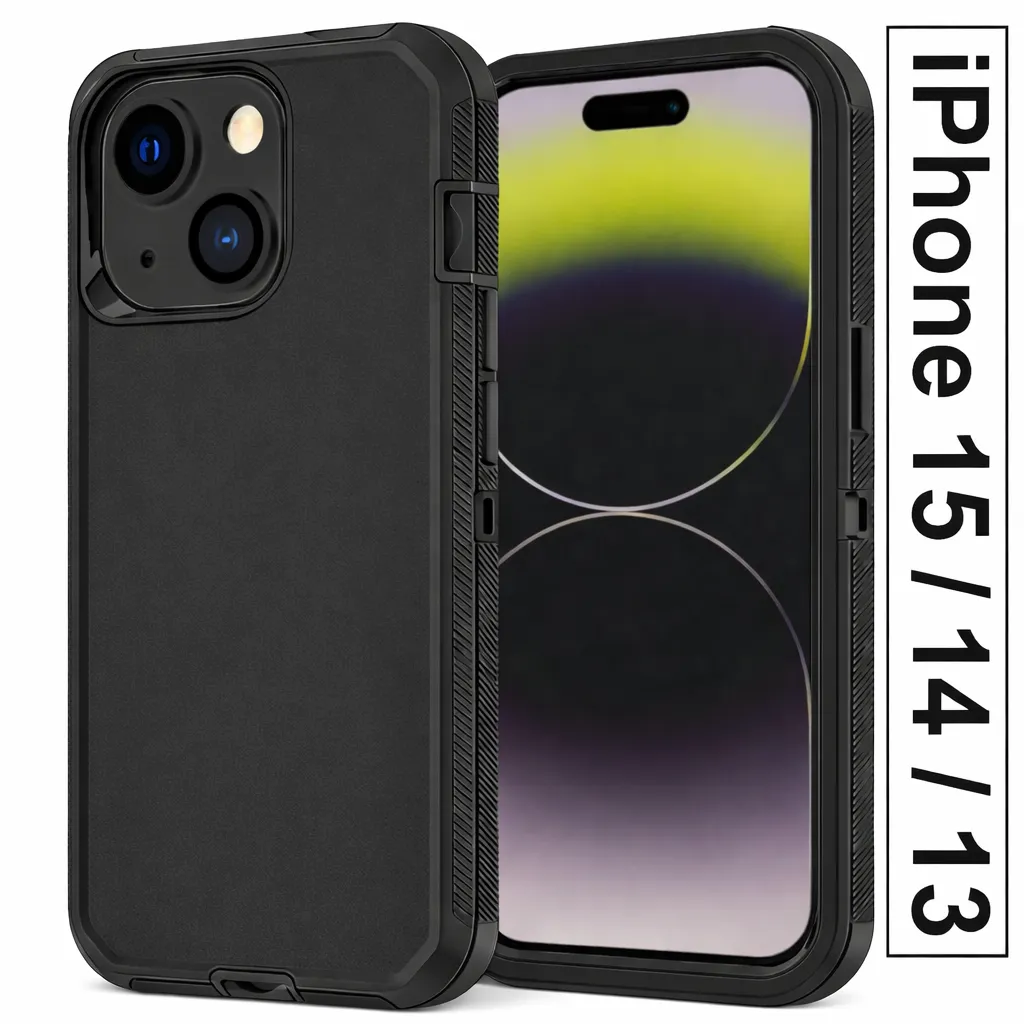 OTDR Black Triple Protection Case for Apple iPhone 13 (6.1)