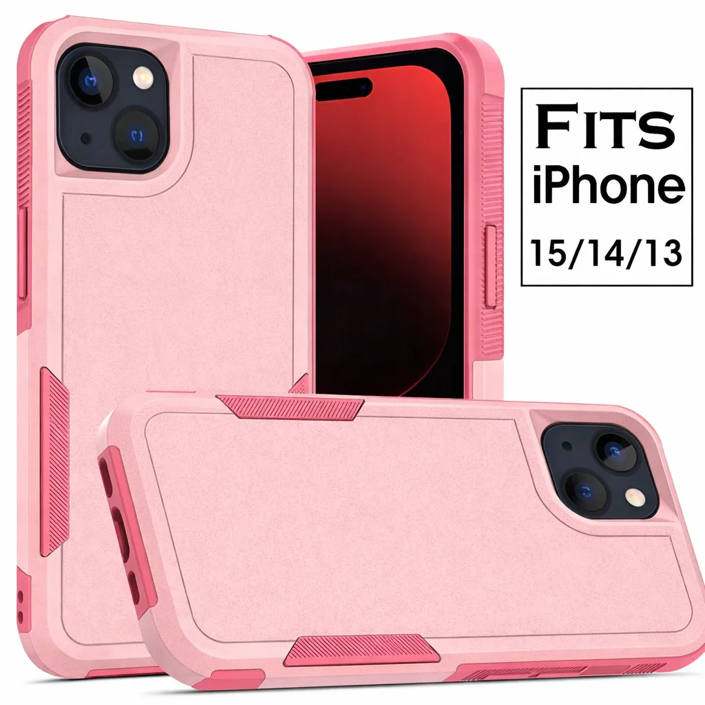 OTCR Pink Comm Lite Case for Apple iPhone 13 (6.1)