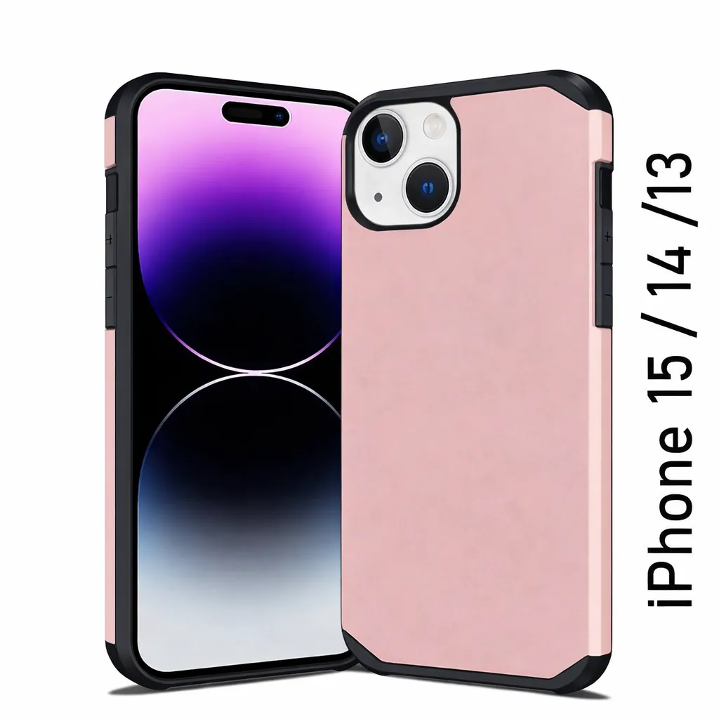 OTCR Rose Gold Slim 2 for Apple iPhone 13 (6.1)