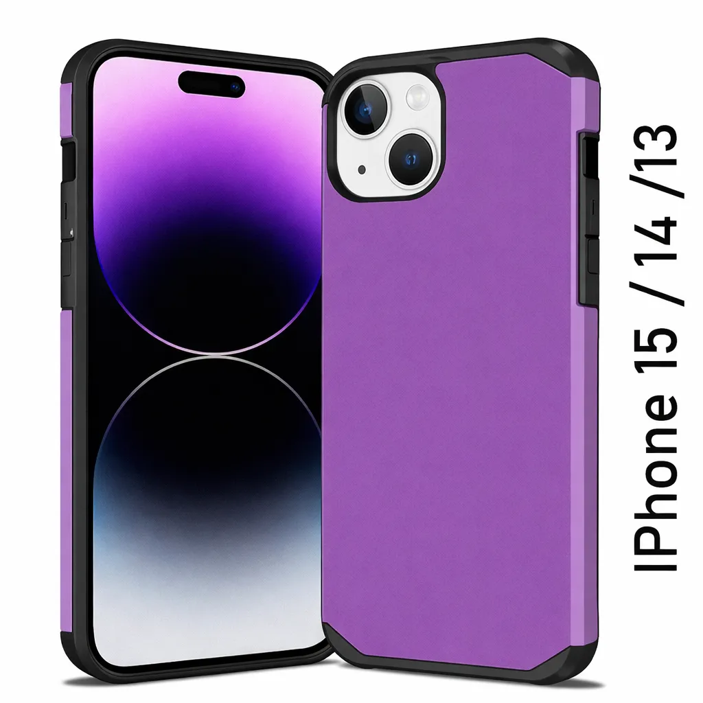 OTCR Light Purple Slim 2 for Apple iPhone 13 (6.1)