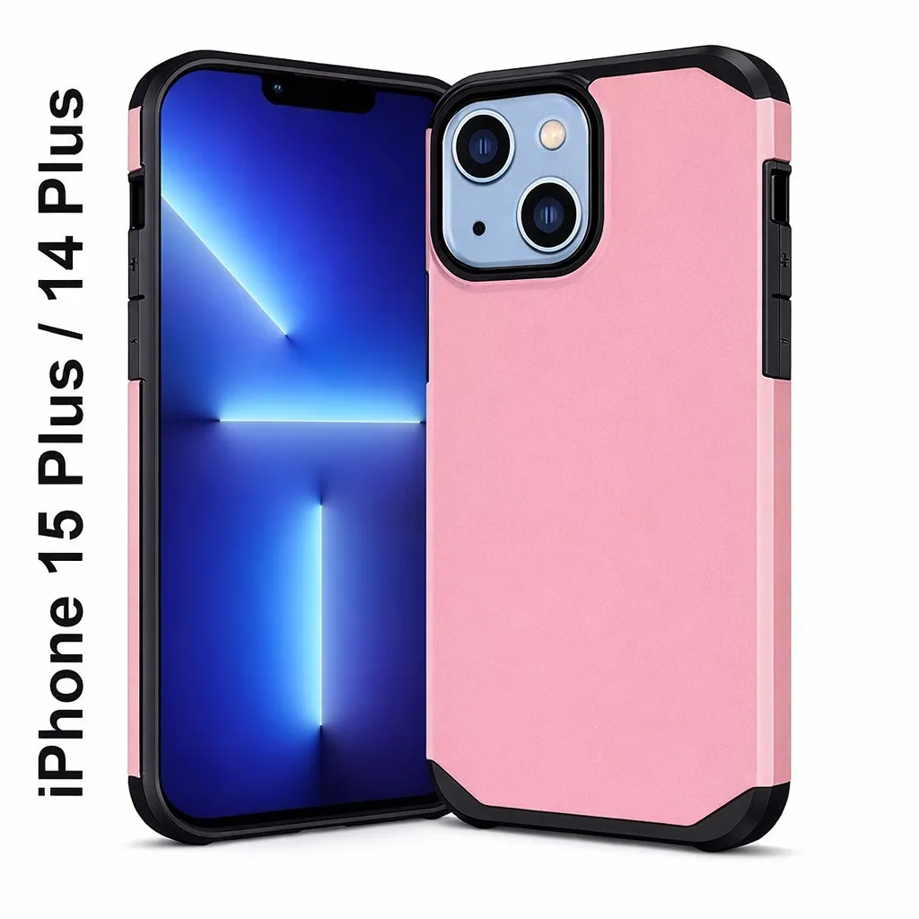 OTCR Rose Gold Slim 2 for Apple iPhone 14 Plus (6.7)