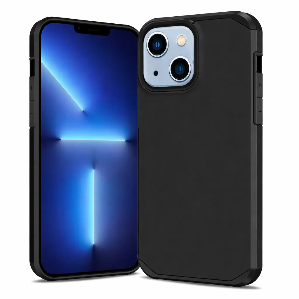 OTCR Black Slim 2 for Apple iPhone 14 Plus (6.7)