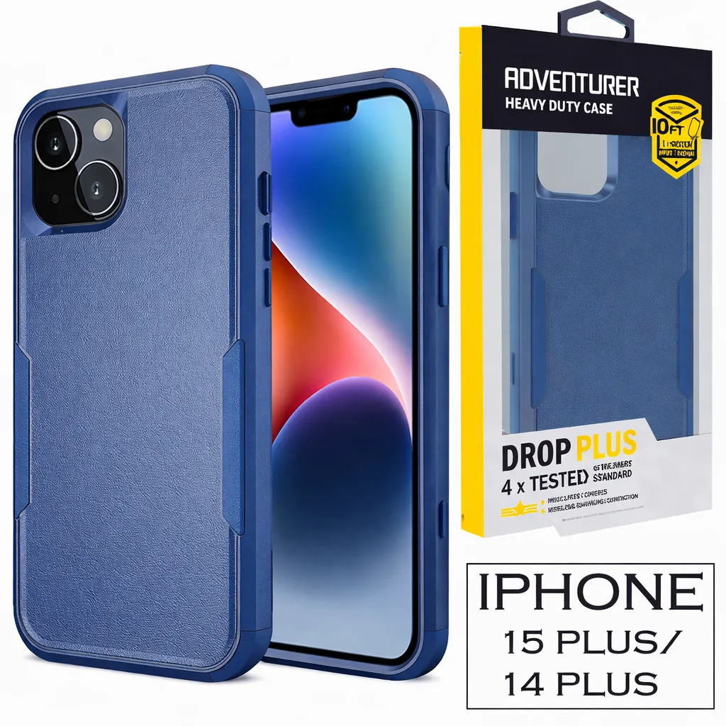 THY Navy Adventure Case for Apple iPhone 14 Plus (6.7)