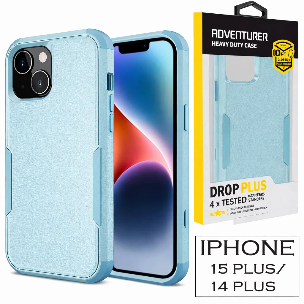 THY Teal Adventure Case for Apple iPhone 15 Plus (6.7)