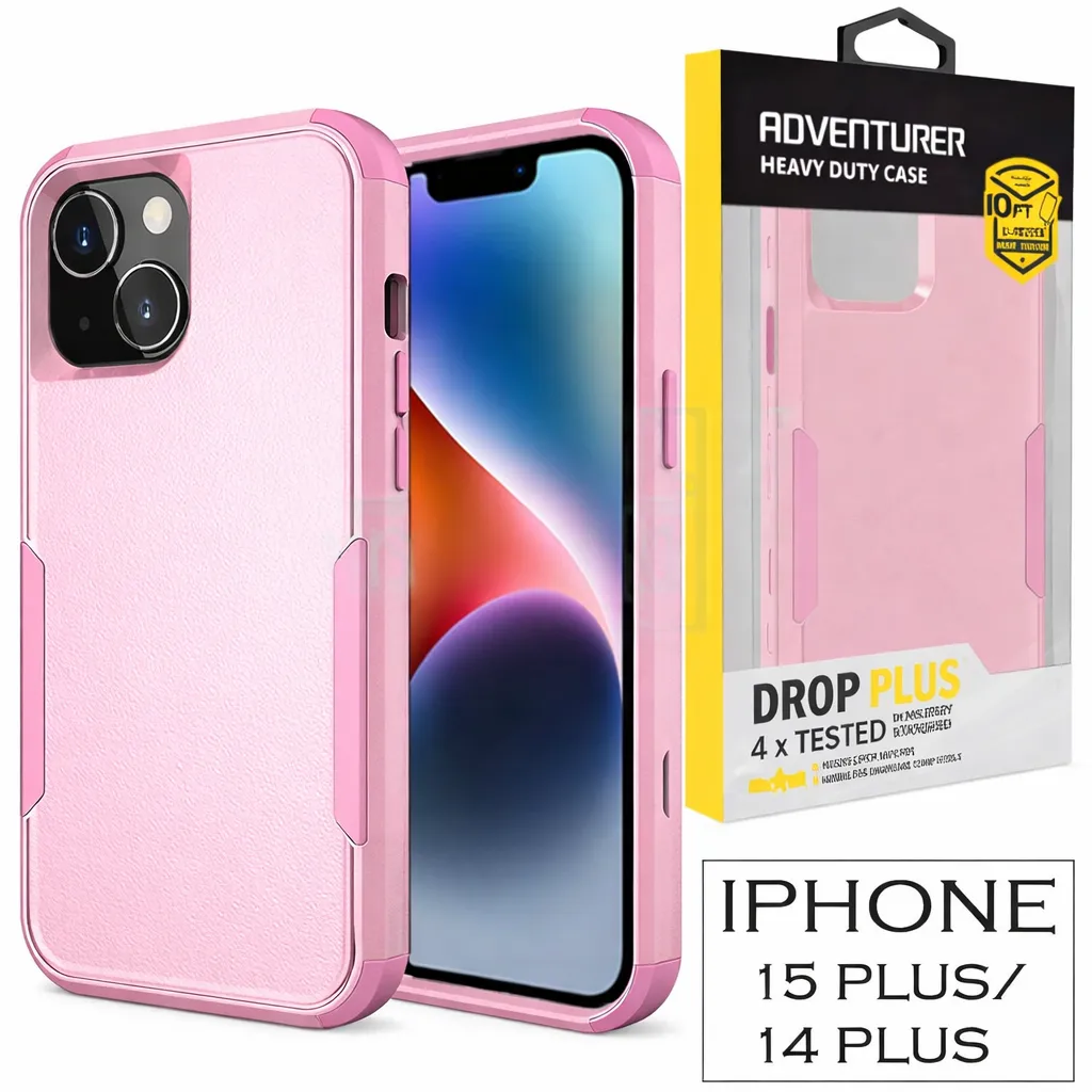 THY Pink Adventure Case for Apple iPhone 15 Plus (6.7)