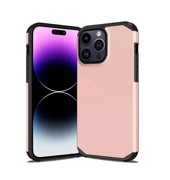 OTCR Rose Gold Slim 2 for Apple iPhone 14 Pro Max (6.7)