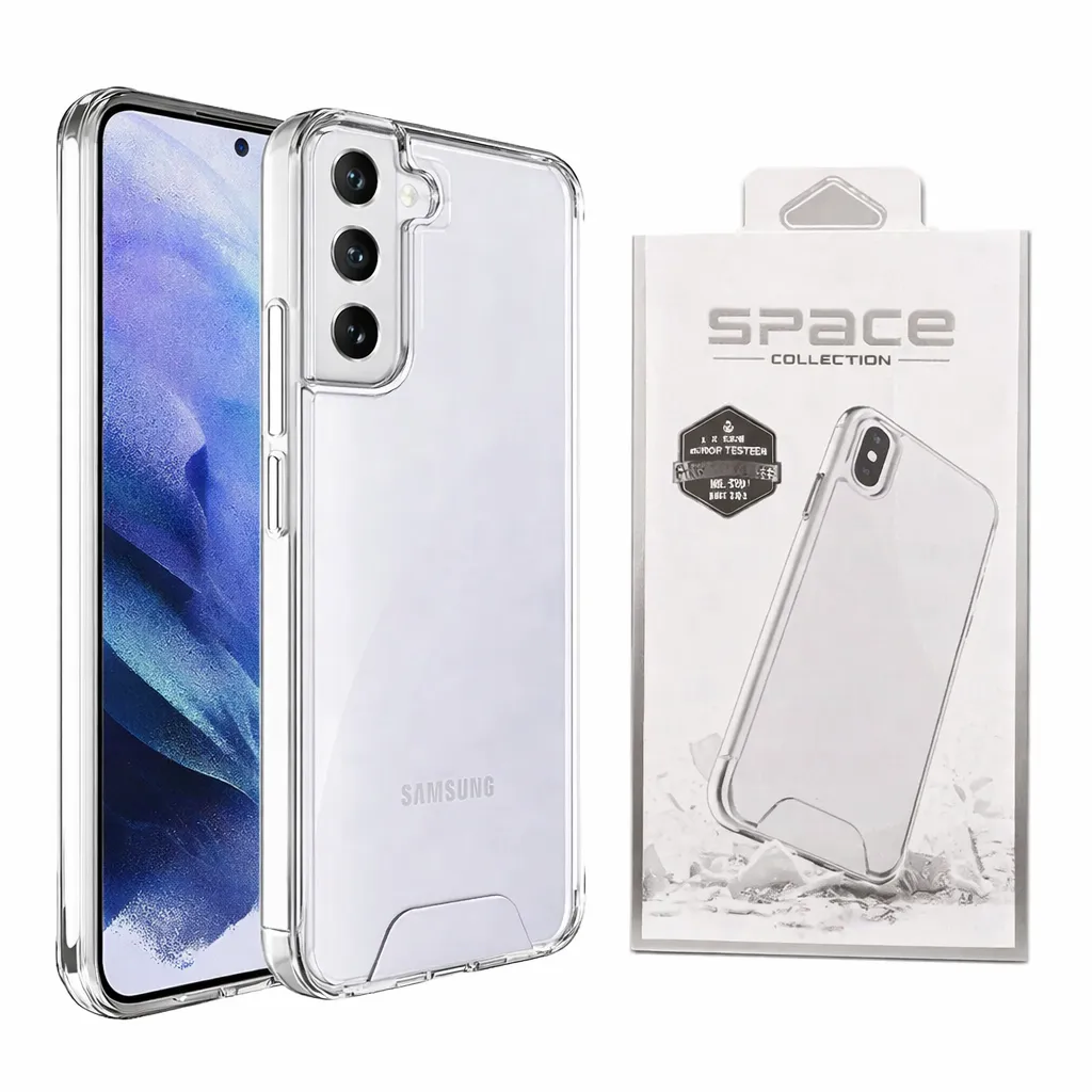 OTCR Clear Space Case for Samsung Galaxy S25 Plus