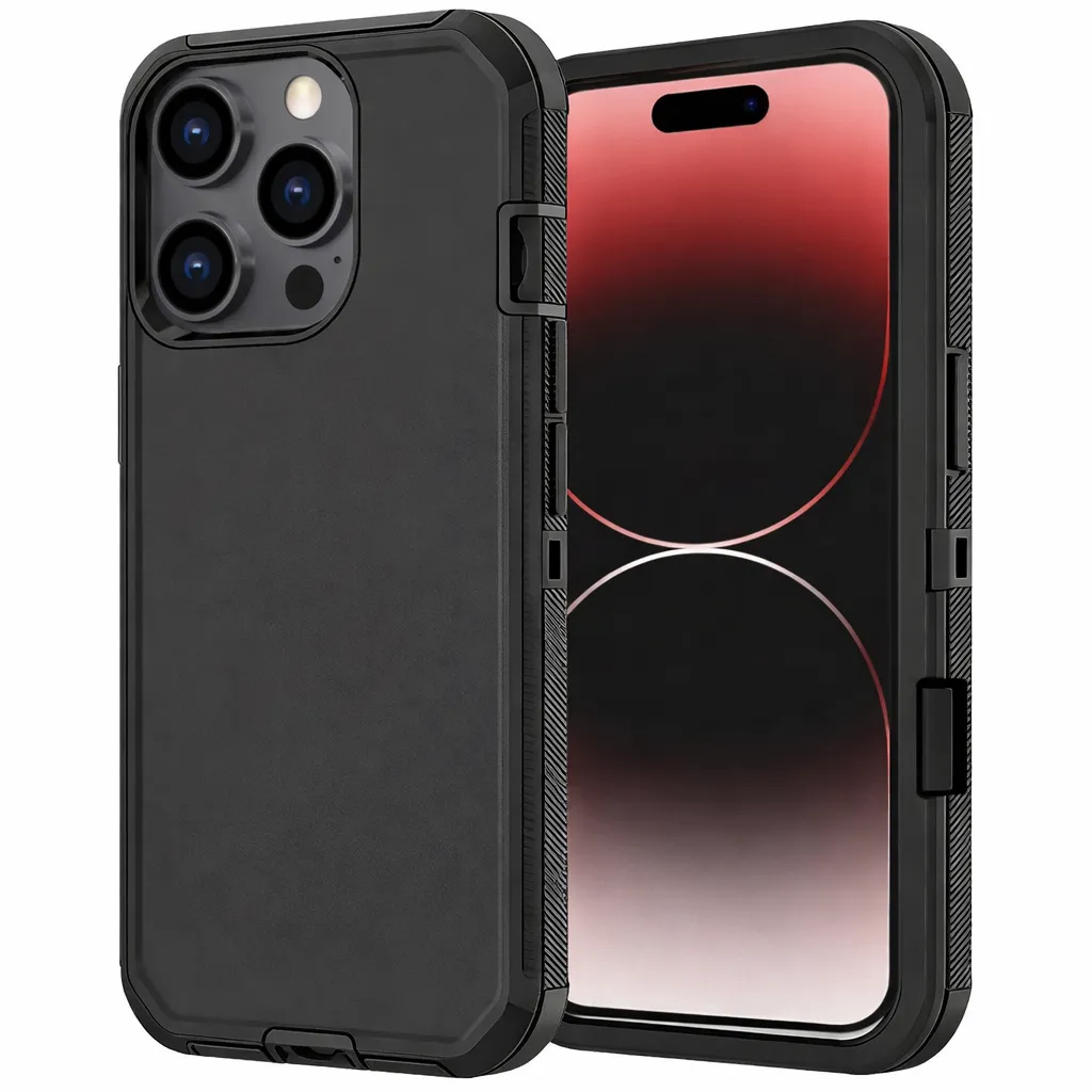 OTDR Black Triple Protection Case for Apple iPhone 16 Pro Max