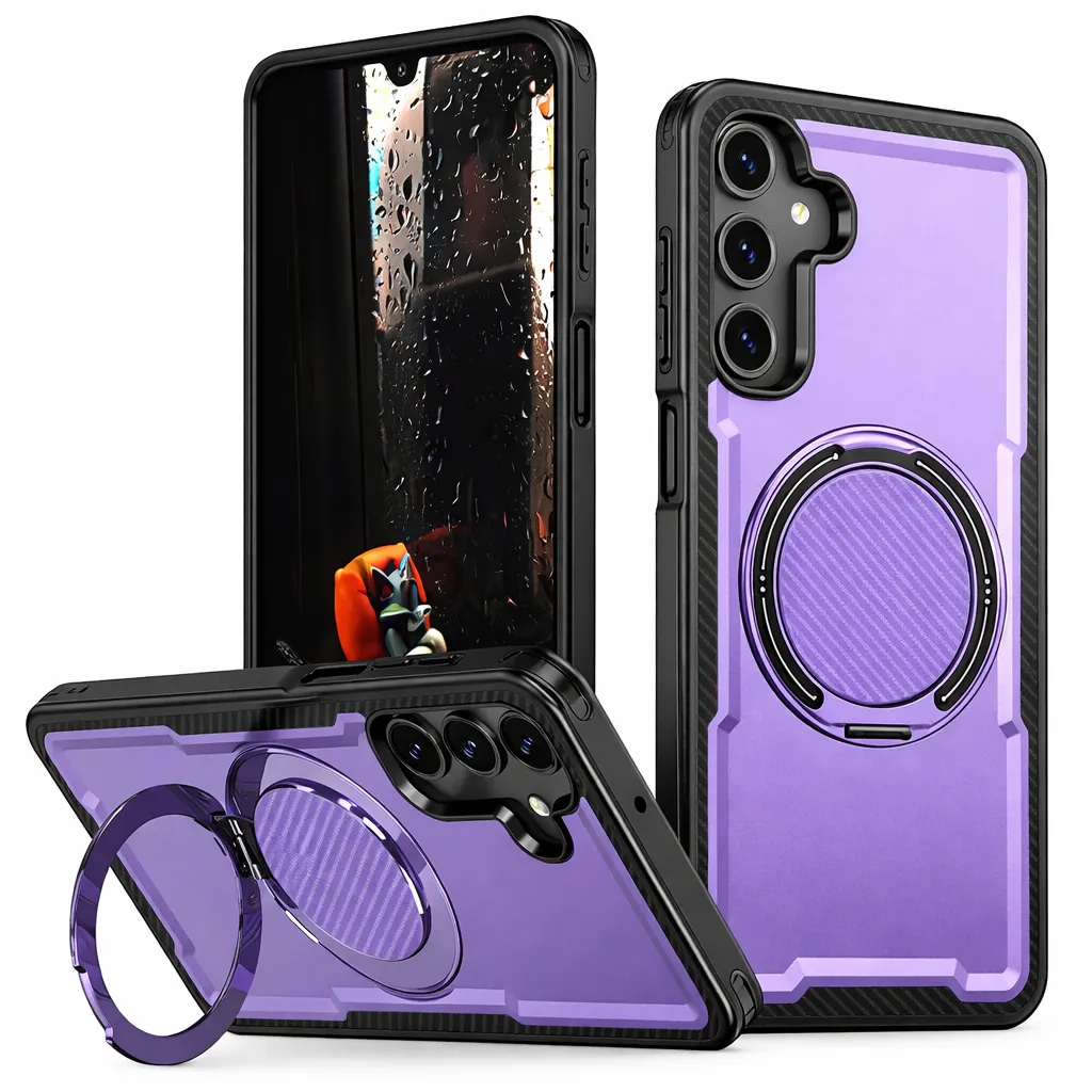 OTCR Purple Magsafe Covert Case Samsung Galaxy S25