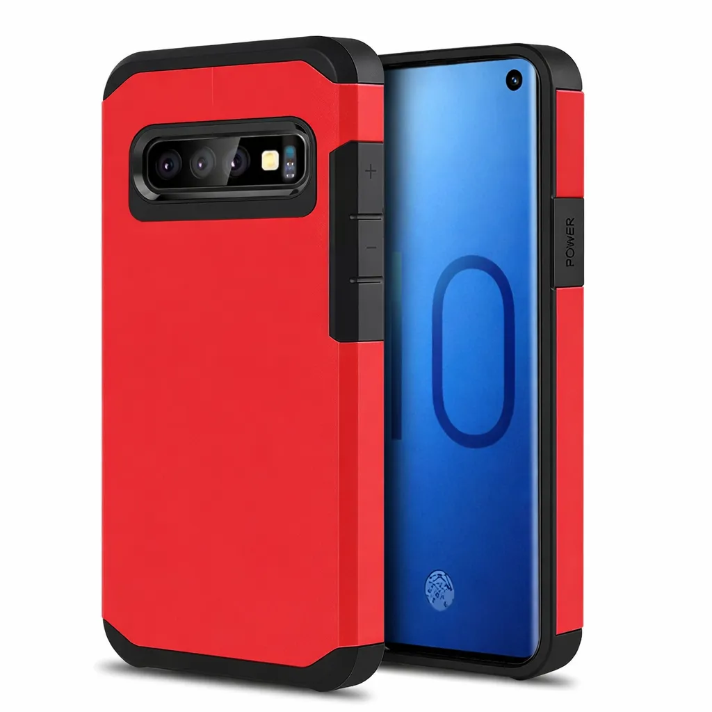 OTCR Red Slim 2 for Samsung Galaxy S10 Plus