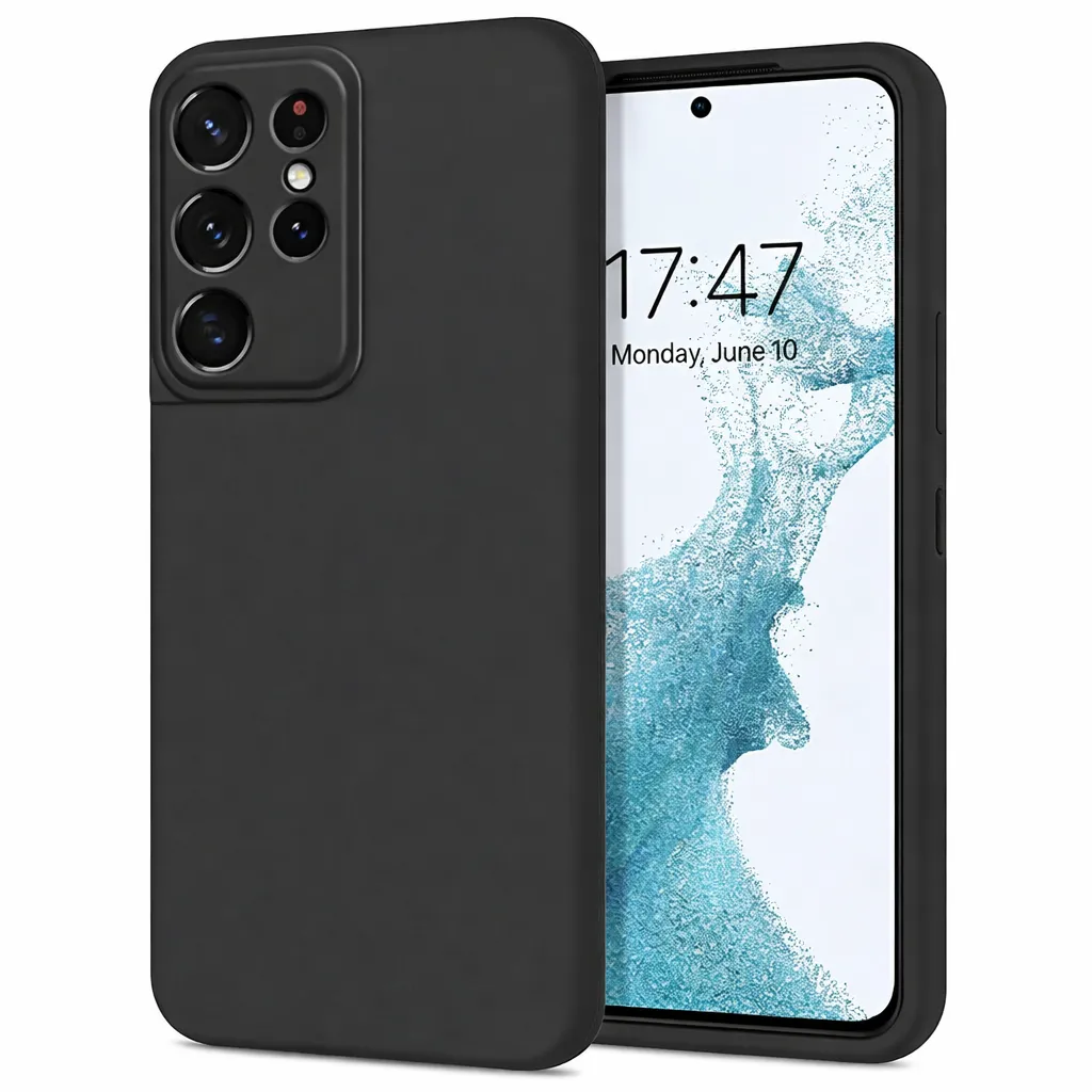 TPU Black Matt TPU for Samsung Galaxy S25 Ultra
