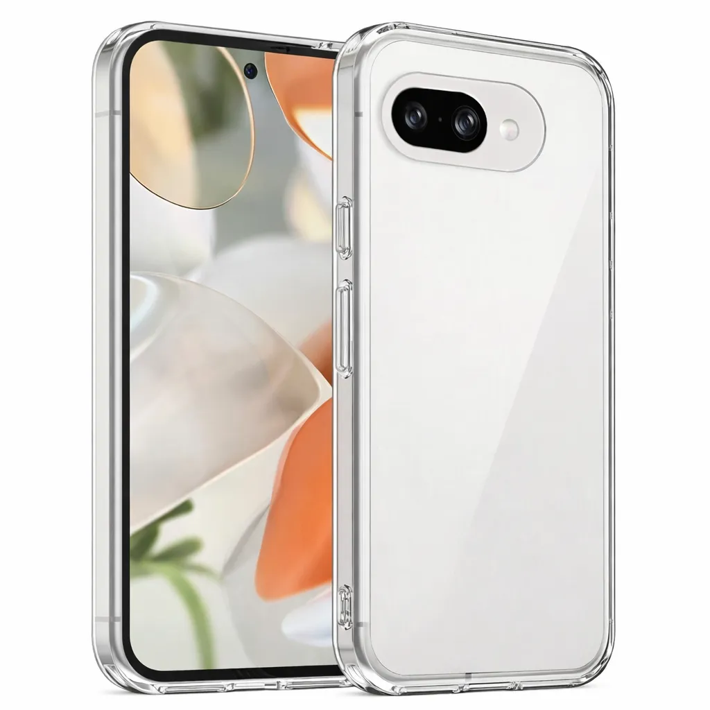 OTCR Clear Acrylic Case for Google Pixel 9A