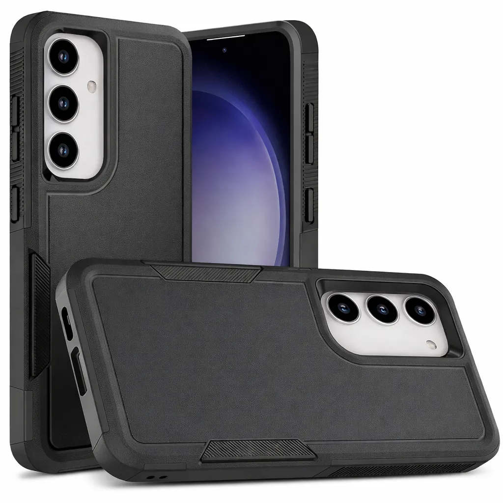 OTCR Black Comm Lite Case for Samsung Galaxy S24 FE