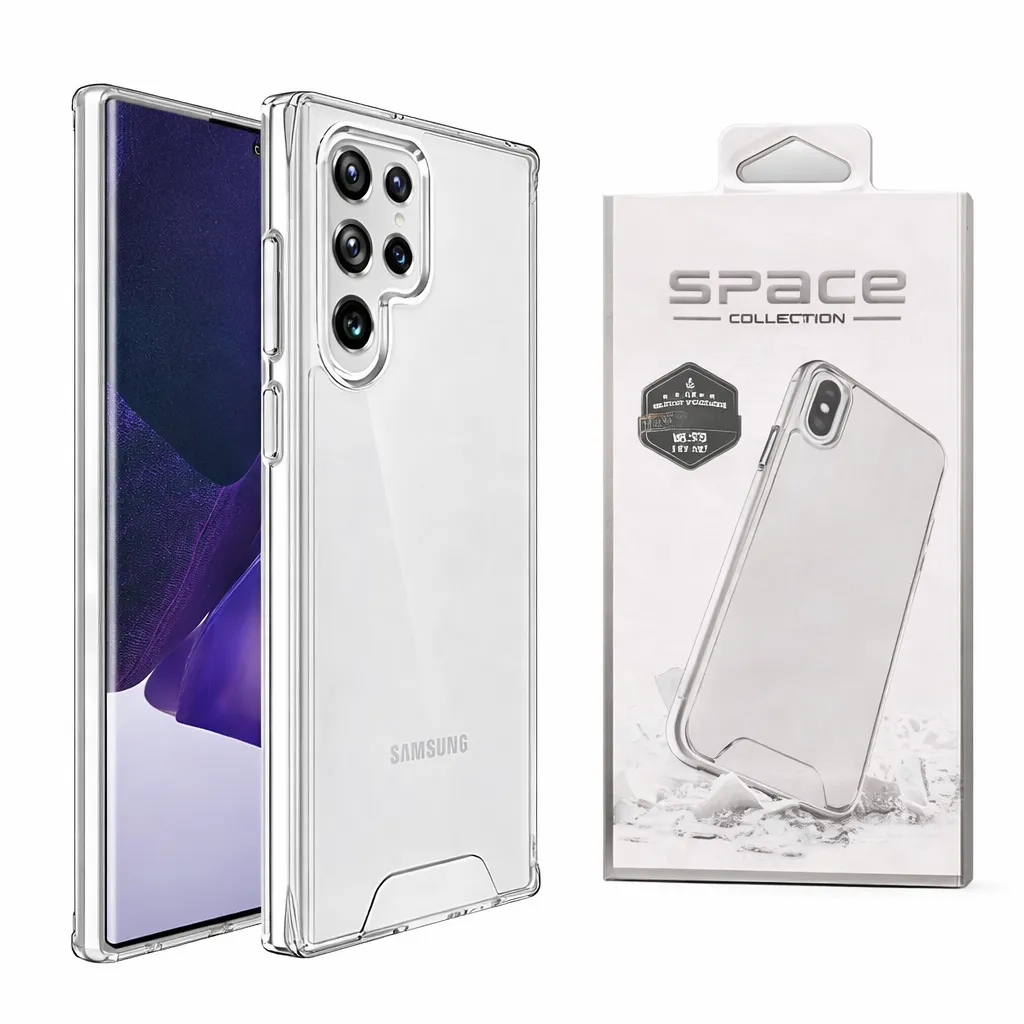 OTCR Clear Space Case for Samsung Galaxy S24 Ultra