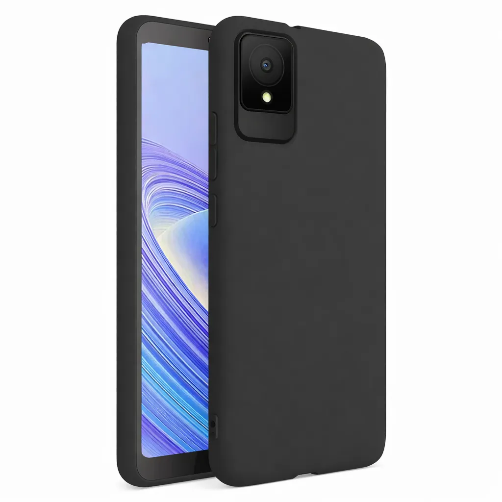 TPU Black Matt TPU for TCL 502