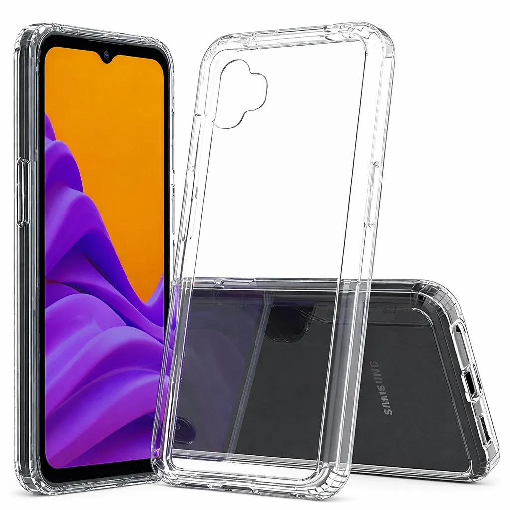 OTCR Clear Acrylic Case for Samsung Galaxy A06