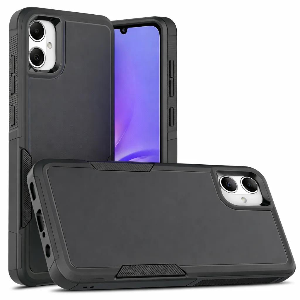 OTCR Black Comm Lite Case for Samsung Galaxy A06