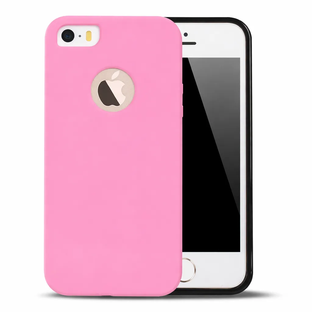OTCR Pink 360 Full Protect for Apple iPhone 5/5S/5SE