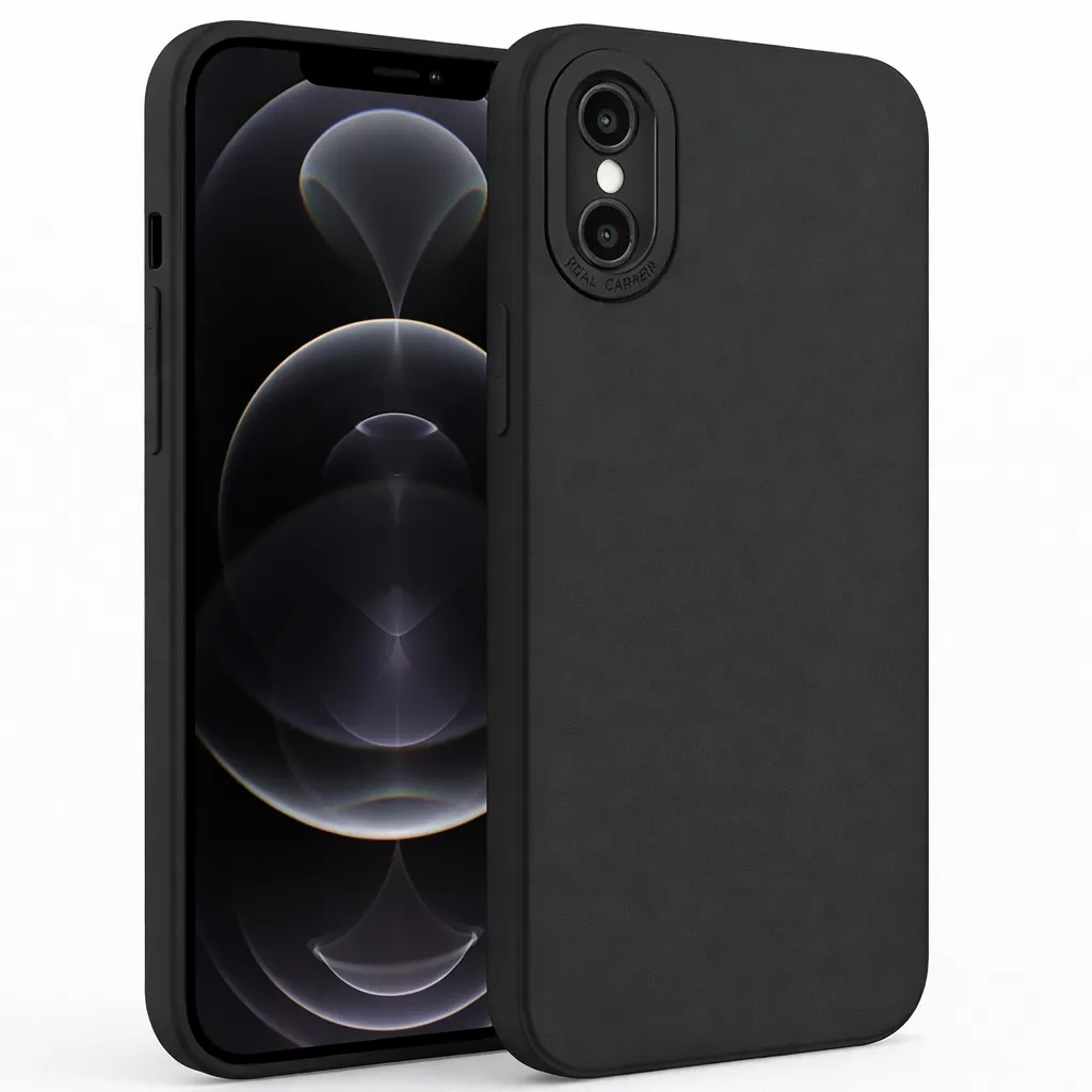 TPU Black Matt TPU for Apple iPhone X / XS