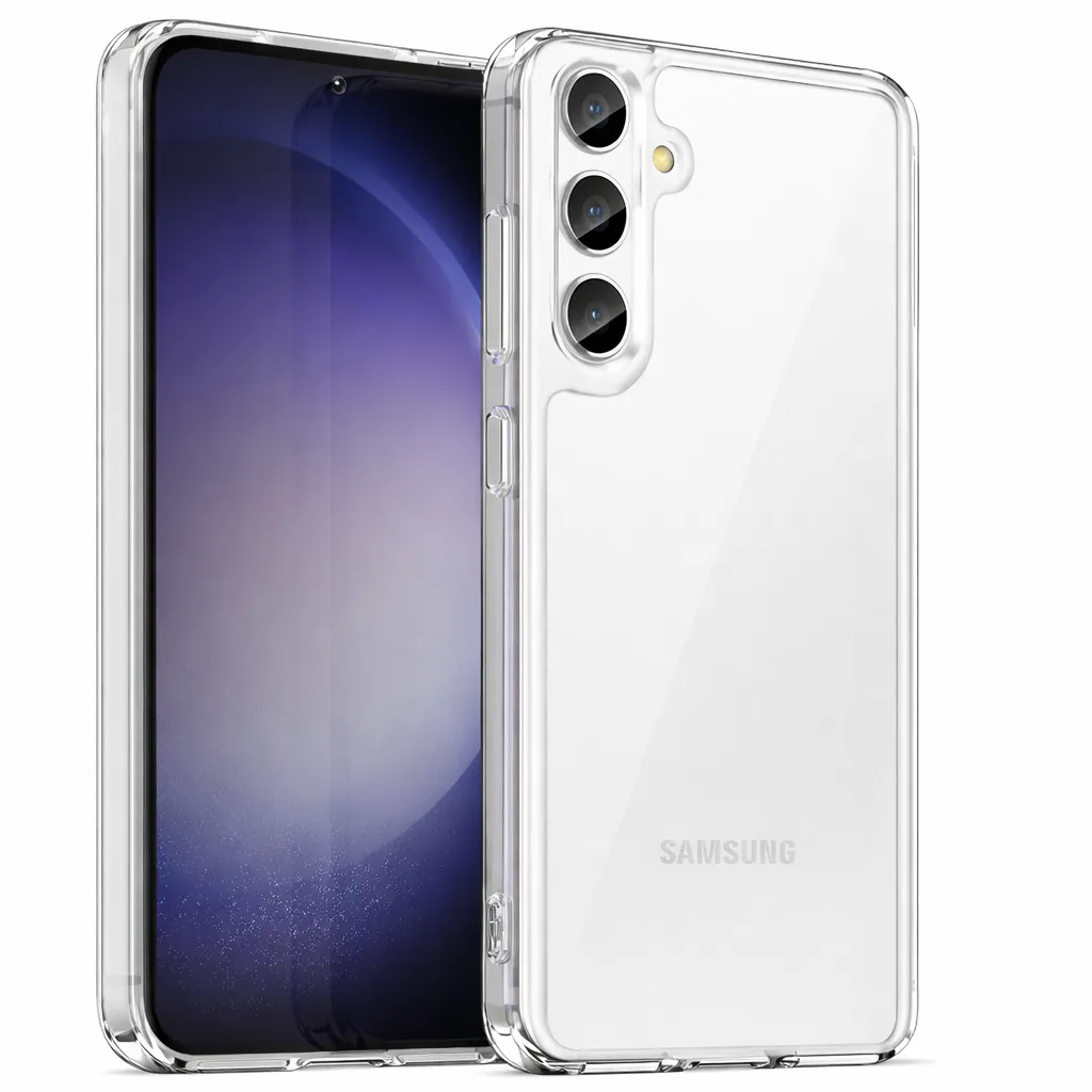 OTCR Clear Acrylic Case for Samsung Galaxy A35 5G