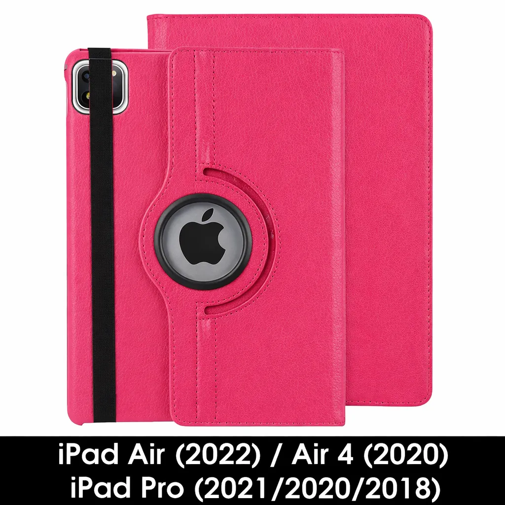 TBP Hot Pink 360 Rotating Case for Apple iPad Air (2022)