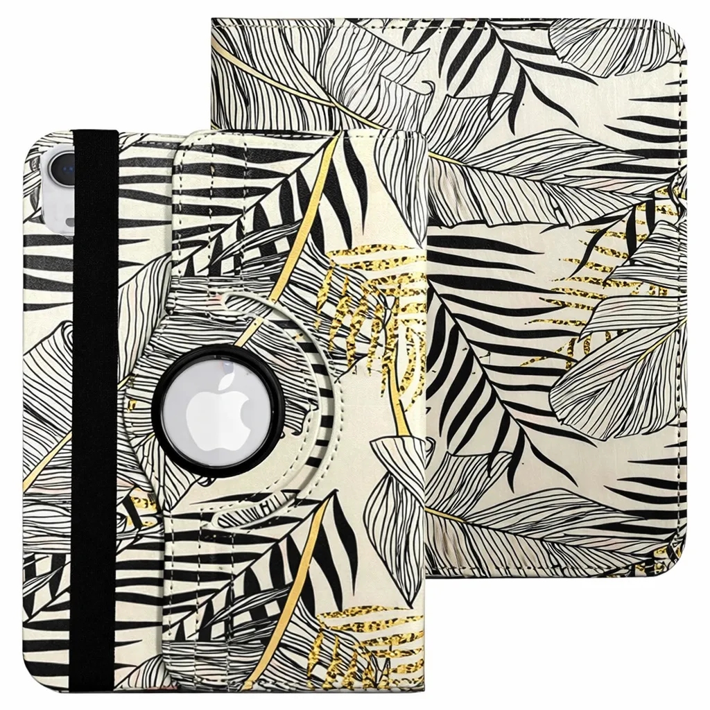 TBP Mystic Leafs 360 Design for Apple iPad Mini 7/ Mini 6