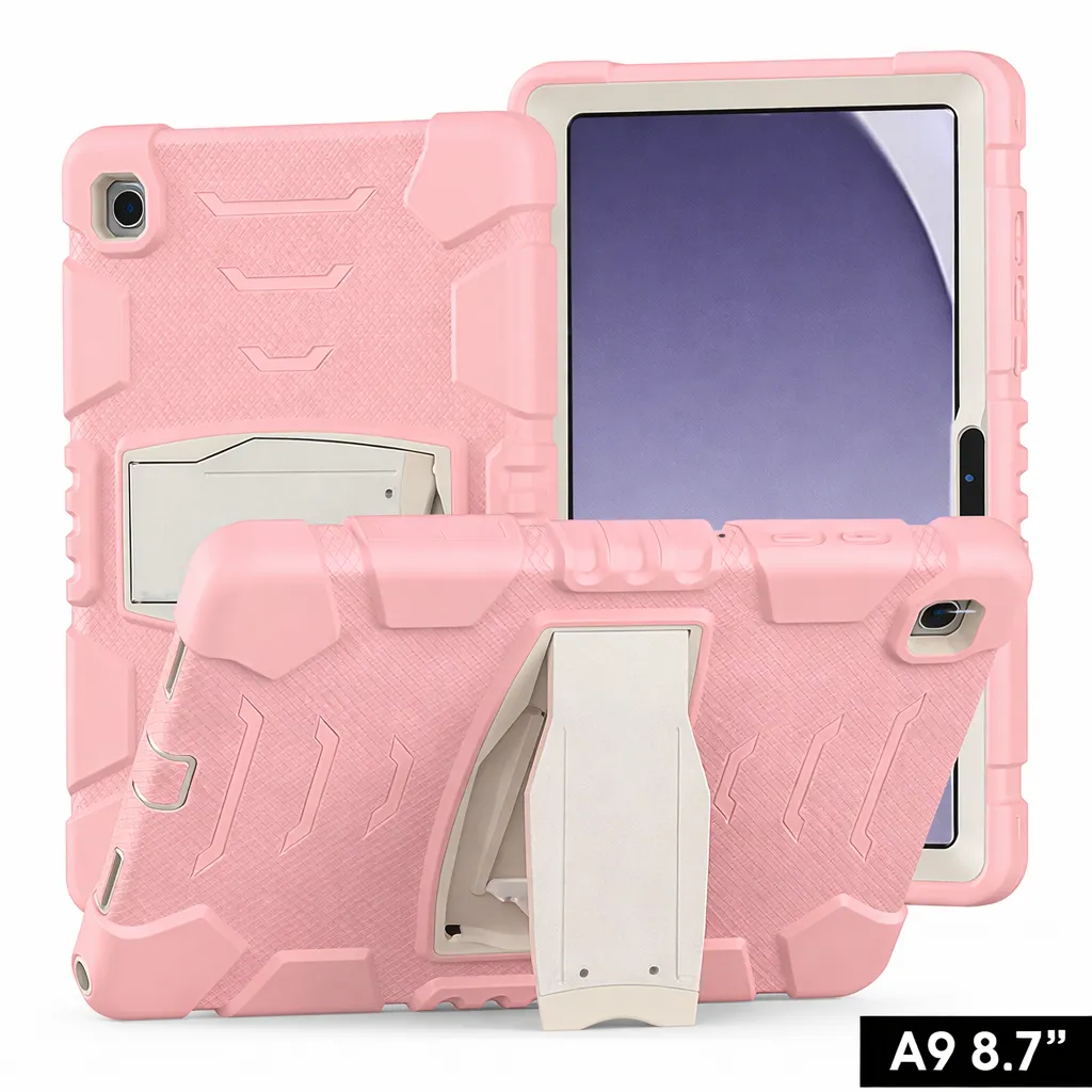 TOTDR Rose Gold Tuff Kickstand for Samsung Tab A9