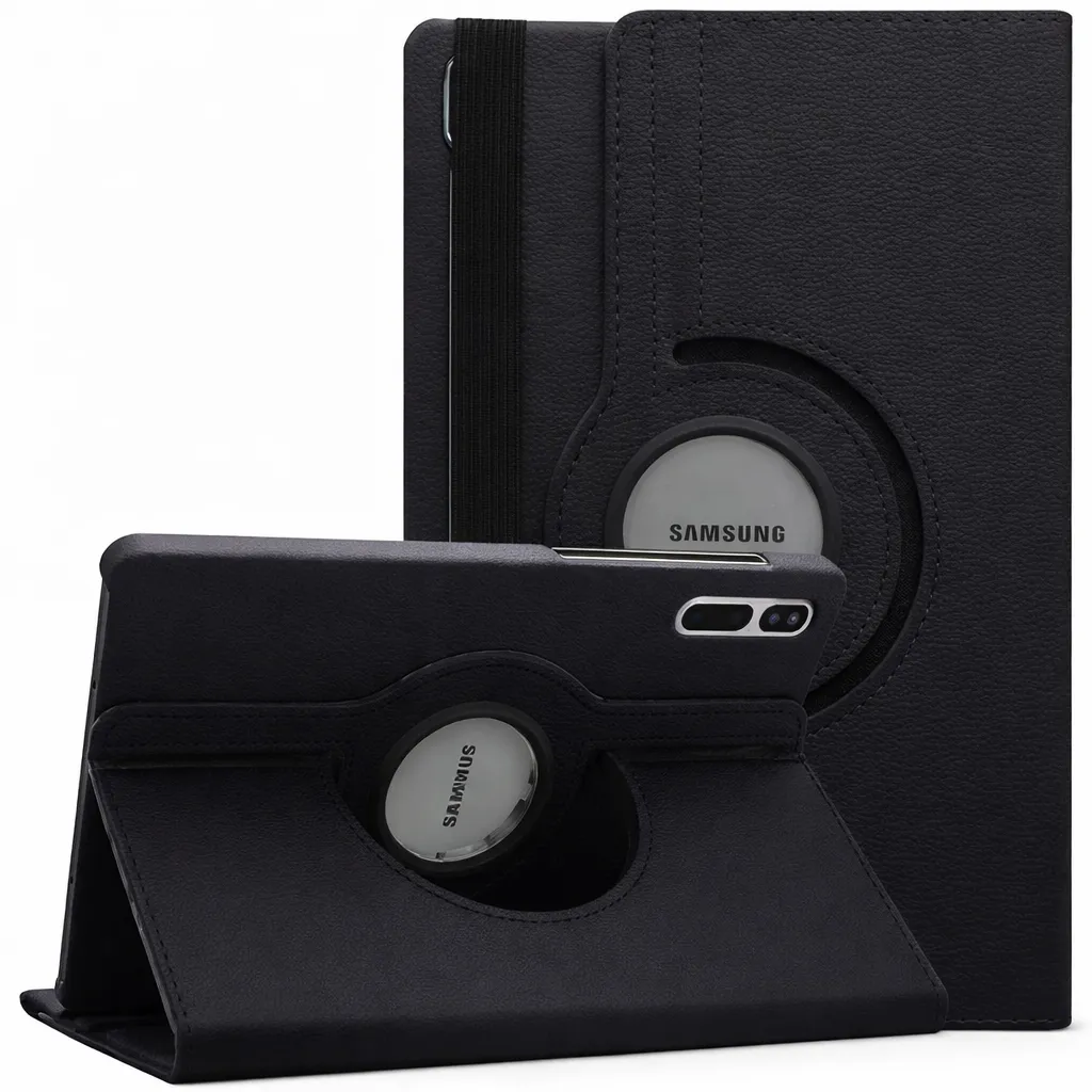 TBP Black 360 Rotating Case for Samsung Tab S10 FE Plus