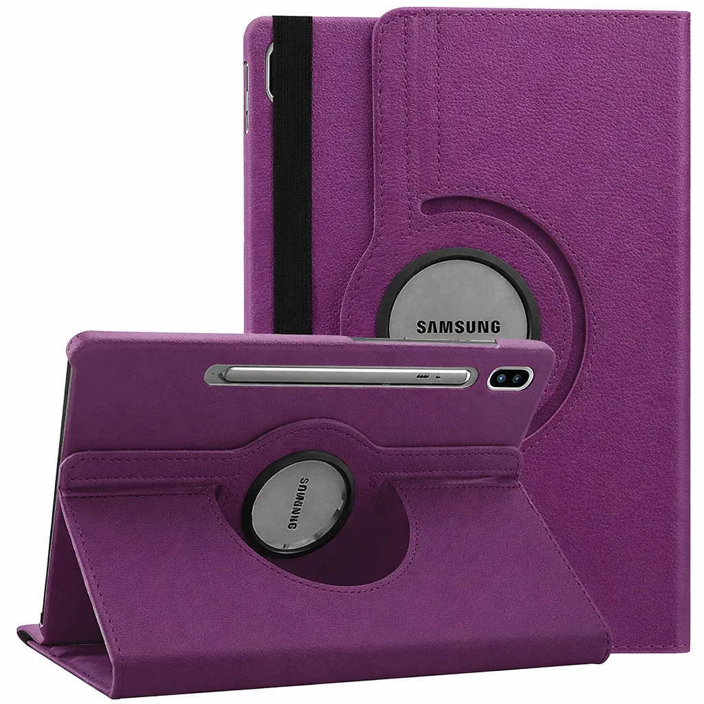 TBP Purple 360 Rotating Case for Samsung Tab S10 FE Plus