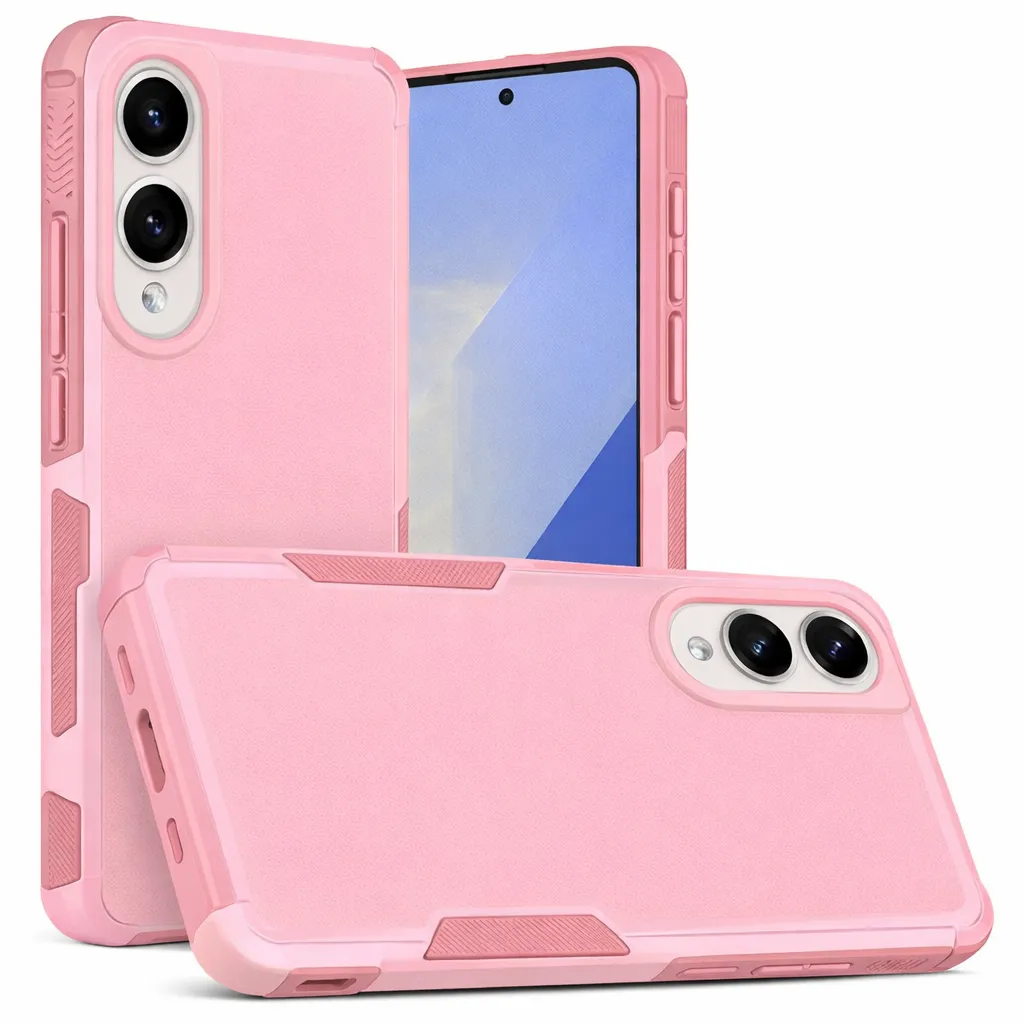 OTCR Pink Comm Lite Case for Samsung Galaxy S25 Edge