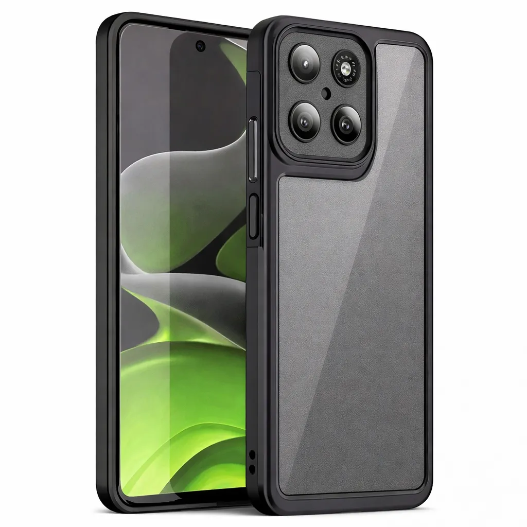 OTCR Black Acrylic Case for Motorola Moto G Stylus 5G (2025)