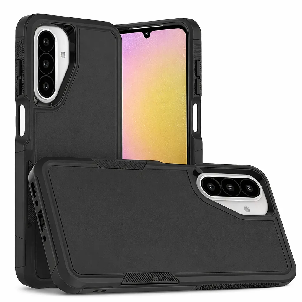 OTCR Black Comm Lite Case for Samsung Galaxy A07