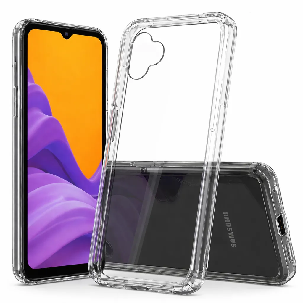OTCR Clear Acrylic Case for Samsung Galaxy A07
