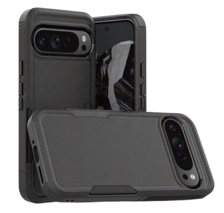 OTCR Black Comm Lite Case for Google Pixel 10 Pro XL
