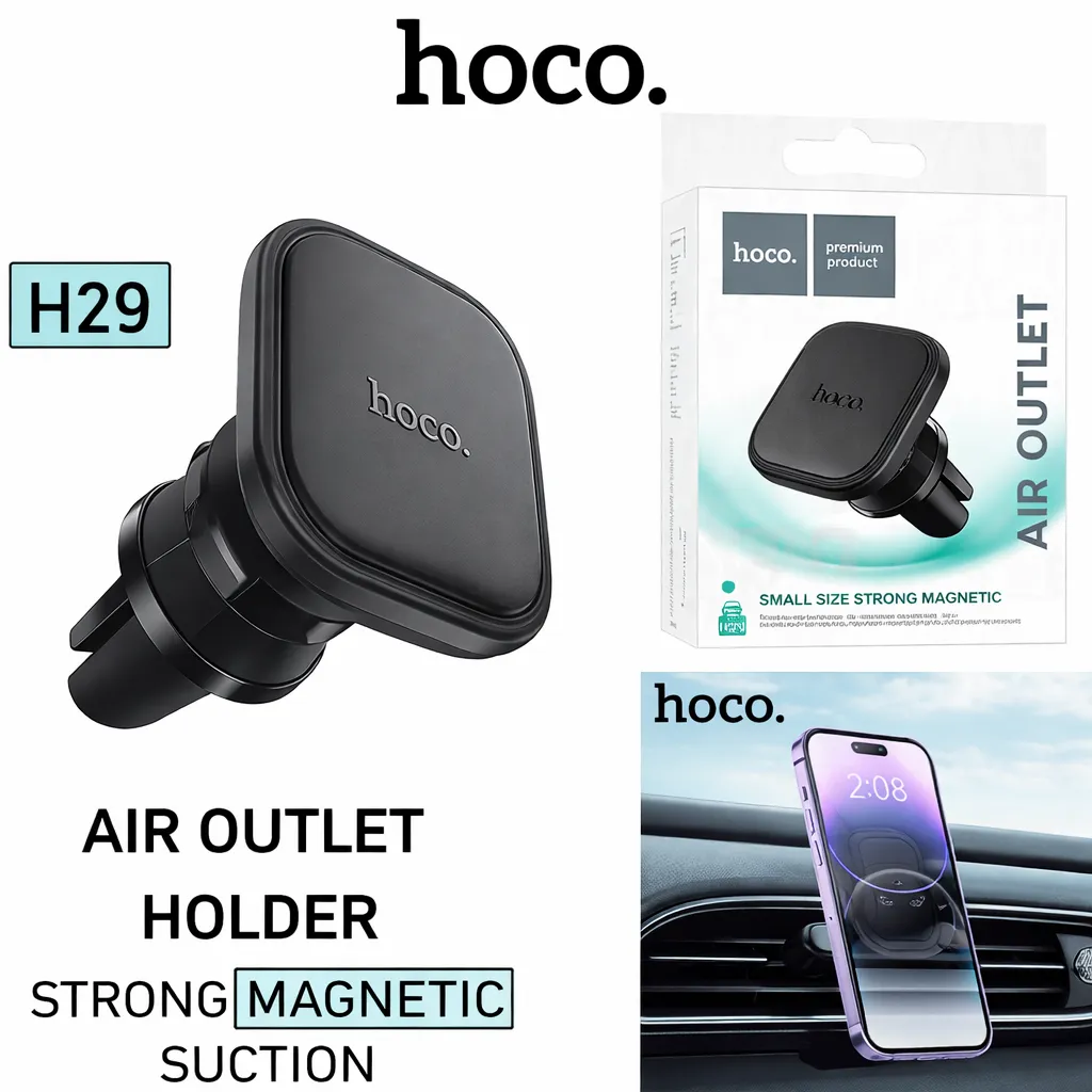 CPH Hoco Air Vent Mount Magnetic Phone Holder H29 Black