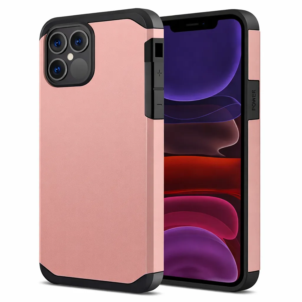 OTCR Rose Gold Slim 2 for Apple iPhone 12 Pro Max (6.7)