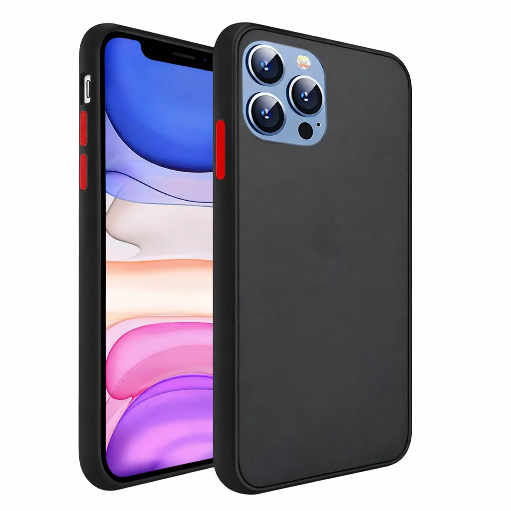 [OTCR95-23444] OTCR Black Rubberized Armor Apple IPhone 13 Pro (6.1)