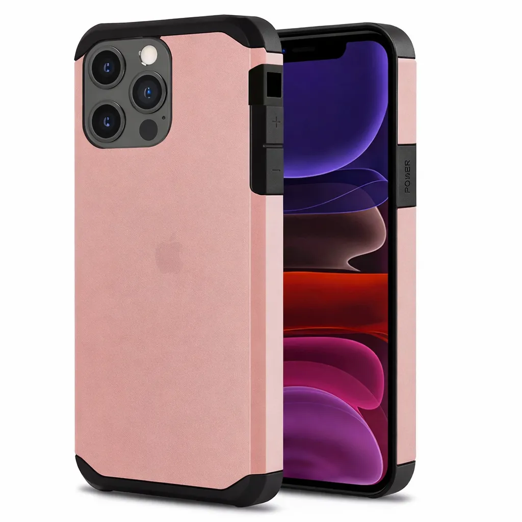 [OTCR1-23419] OTCR Rose Gold Slim 2 for Apple IPhone 13 Pro (6.1)