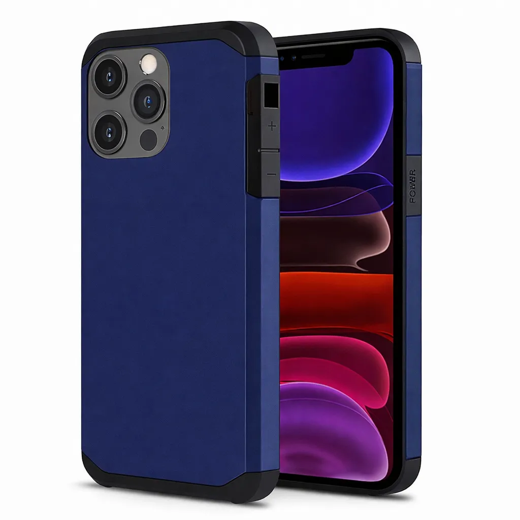 [OTCR1-23417] OTCR Navy Slim 2 for Apple IPhone 13 Pro (6.1)