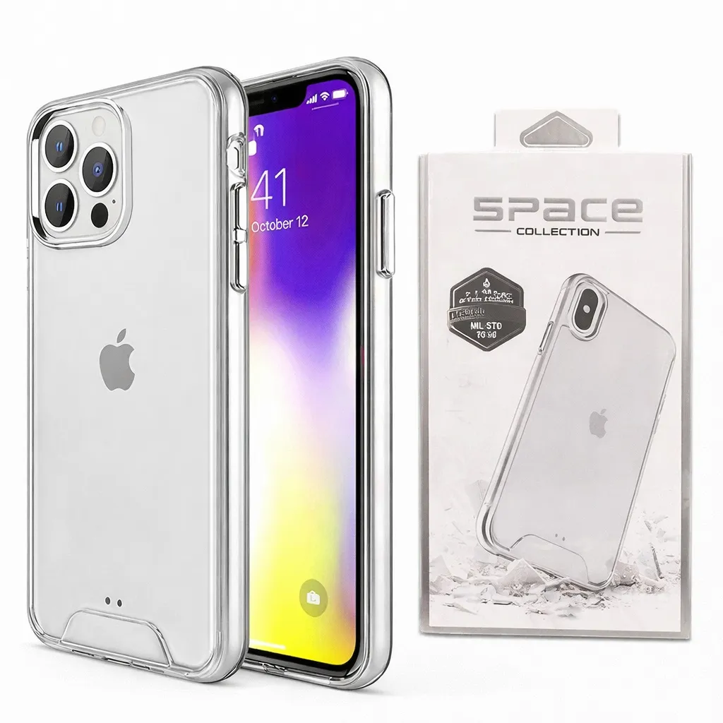 [OTCR32-23412] OTCR Clear Space Case for Apple IPhone 13 Pro (6.1)