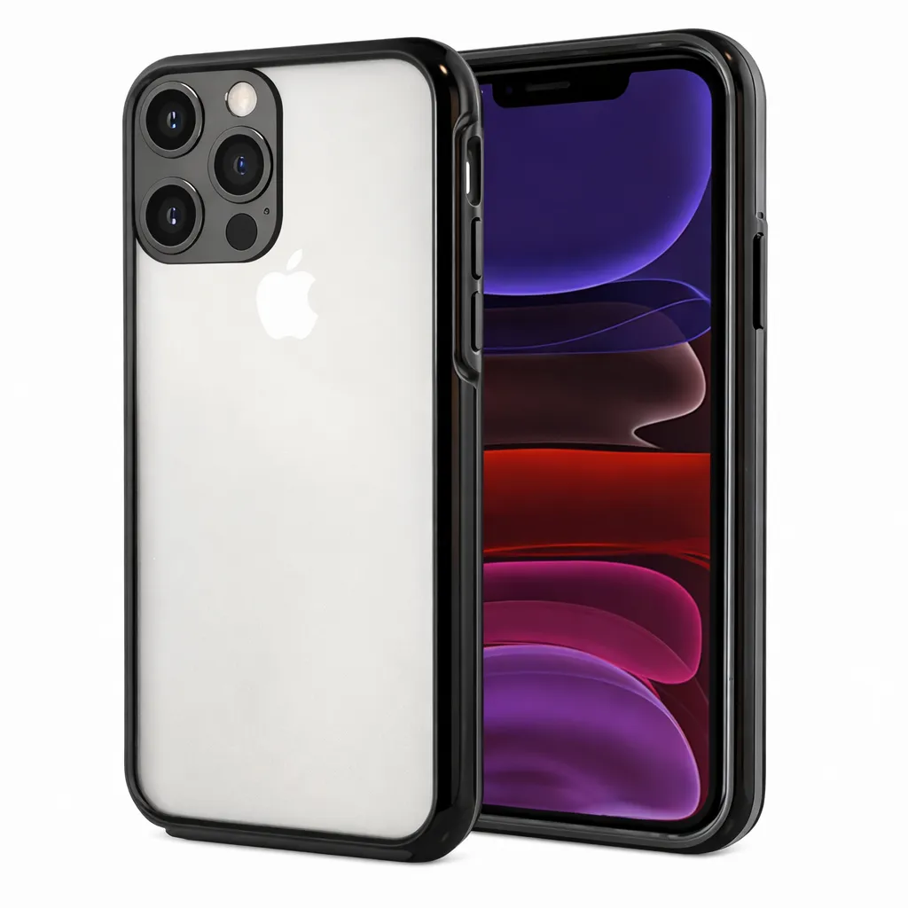 [OTCR41-23530] OTCR Black Transparent Armor for Apple IPhone 13 Pro (6.1)